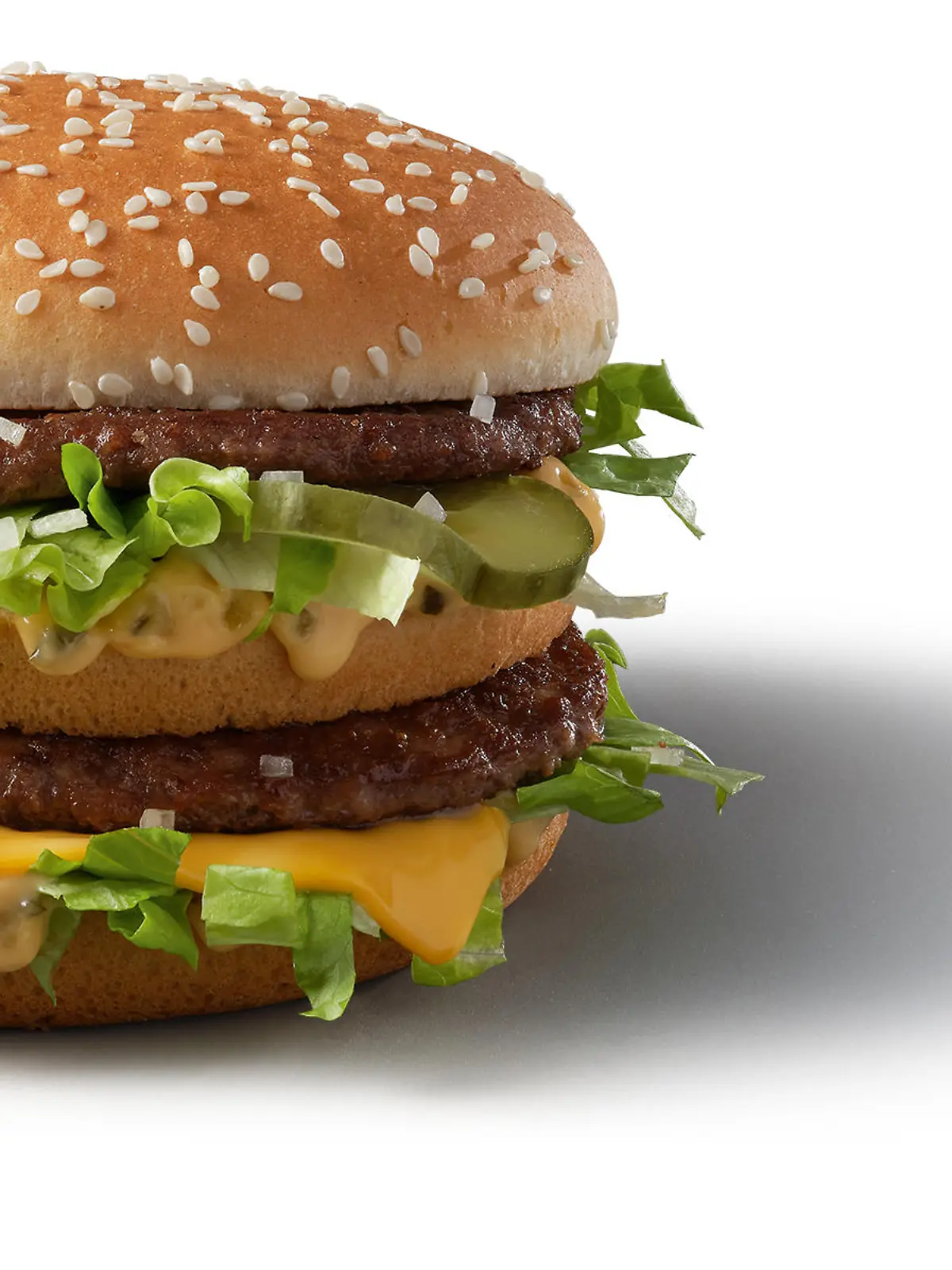 So sieht der Big Mac von McDonalds nicht mehr aus.