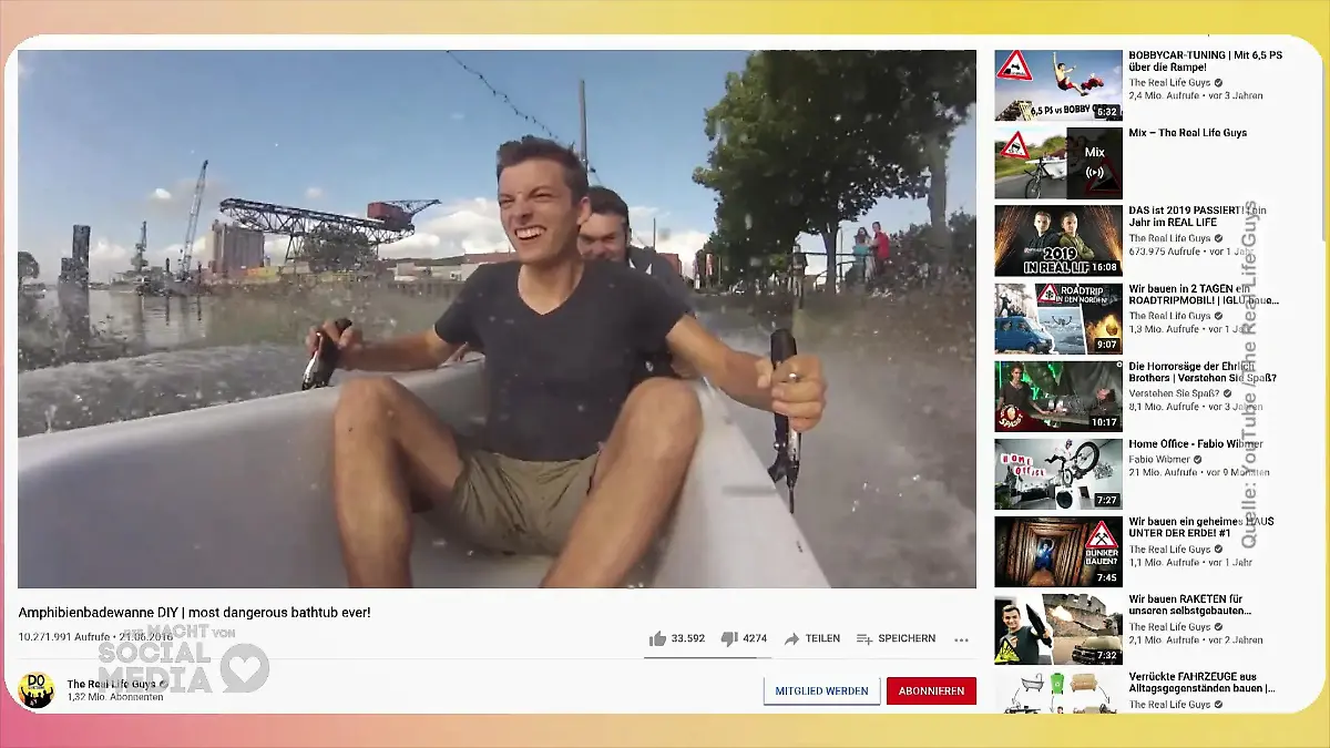 Krebs, Flugzeugabsturz: Wie privat wird man als YouTuber? "The Real Life Guys"
