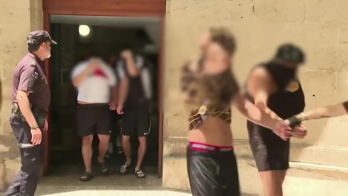 Die Beschuldigten der möglichen Gruppenvergewaltigung auf Mallorca