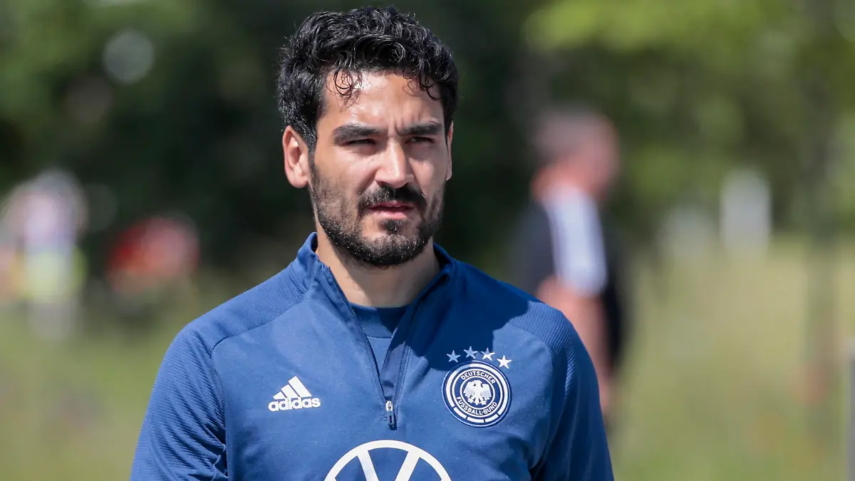 31.05.2022 --- Fussball - DFB --- Nationalmannschaft Deutschland --- Training in Herzogenaurach --- Foto: Sport-/Pressefoto Wolfgang Zink / HMB / JuBe --- Ilkay Guendogan