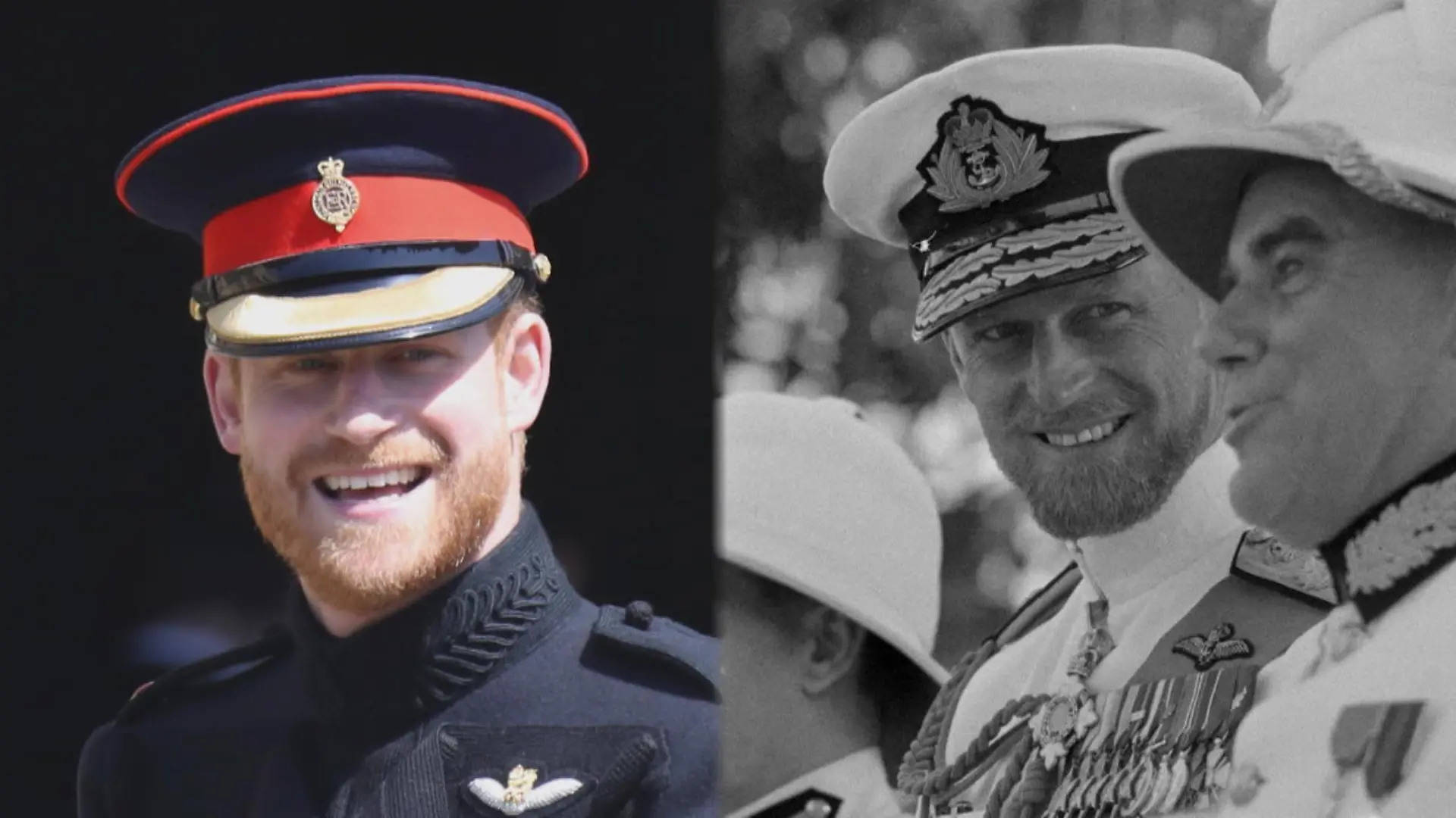 Prinz Harry sieht genauso aus wie Opa Philip Verblüffende Ähnlichkeit