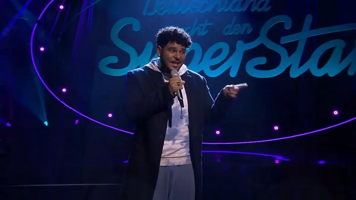 Starian McCoy überzeugt mit seinem Staffelhighlight "Perfect" live gesungen im DSDS-Finale
