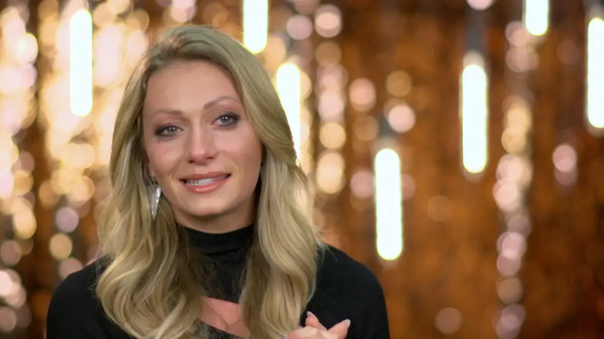 Bei der Erinnerung an diesen Tanz kommen Regina Luca Tränen "Let's Dance"-Slowfox mit Thomas Hermanns