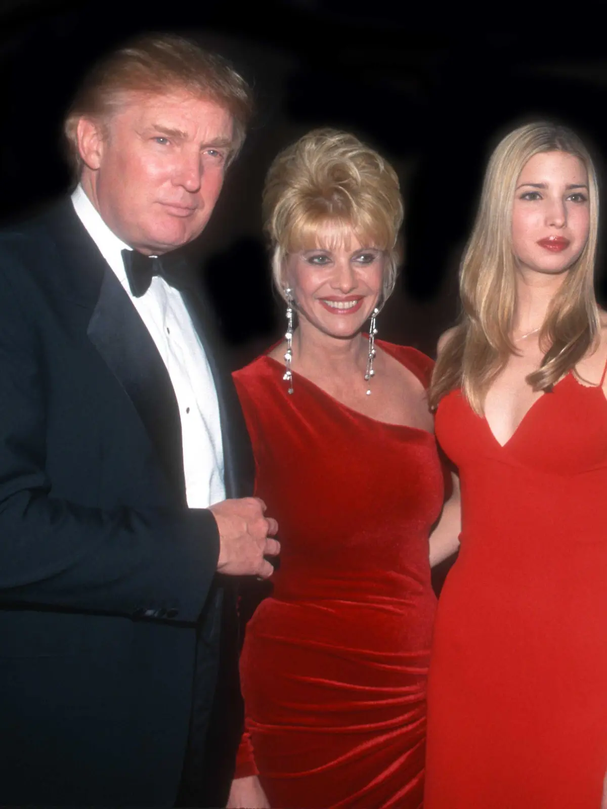 **FILE PHOTO** Ivana Trump Has Passed Away. Donald Trump, Ivana Trump and Ivanka Trump 1998 Photo By John Barrett/PHOTOlink /MediaPunch