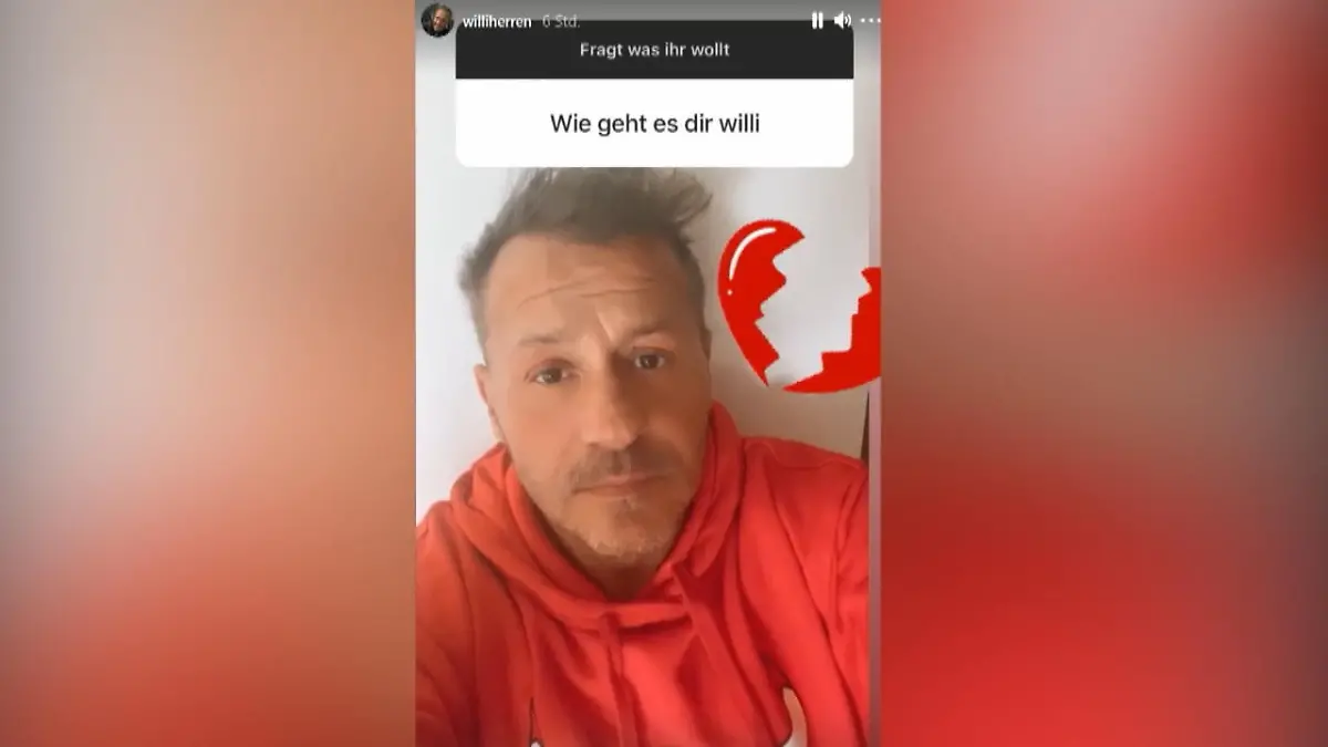 Liebeskummer-Alarm bei Willi Herren Der Sänger äußert sich zum Liebes-Aus