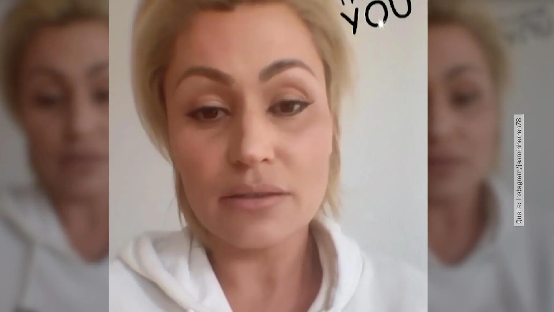 Jasmin Herren nach dem Eheaus Krönchen richten!