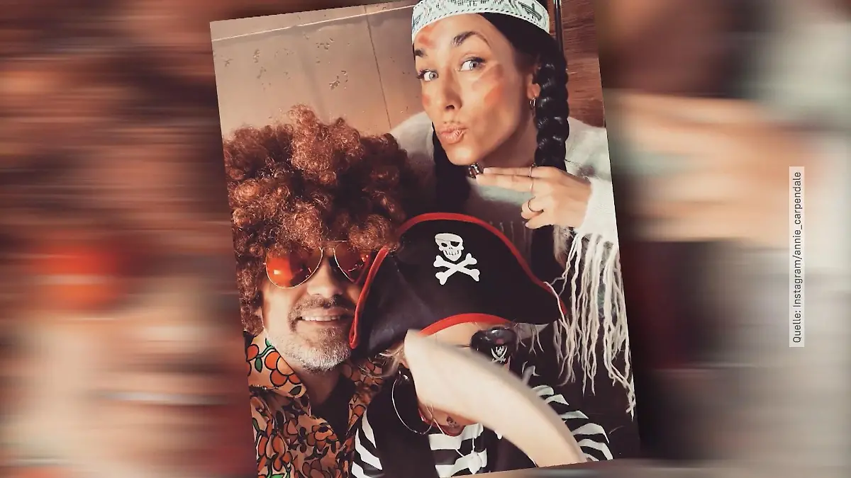 Kritik für Annemarie Carpendales Karnevalskostüm Ihr Ehemann Wayne spricht ein Machtwort