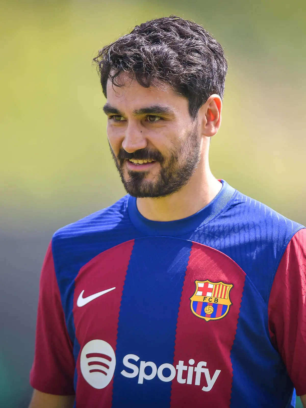 Ilkay GündoÄüan during a Ilkay Gündogan presentation at Ciutat Esportiva Joan Gamper, in Barcelona, Spain on July 17, 2023. Photo / Felipe Mondino *** Ilkay GündoÄüan during a Ilkay Gündogan presentation at Ciutat Esportiva Joan Gamper, in Barcelona, Spain on July 17, 2023 Photo Felipe Mondino Copyright: xFELIPExMONDINOx