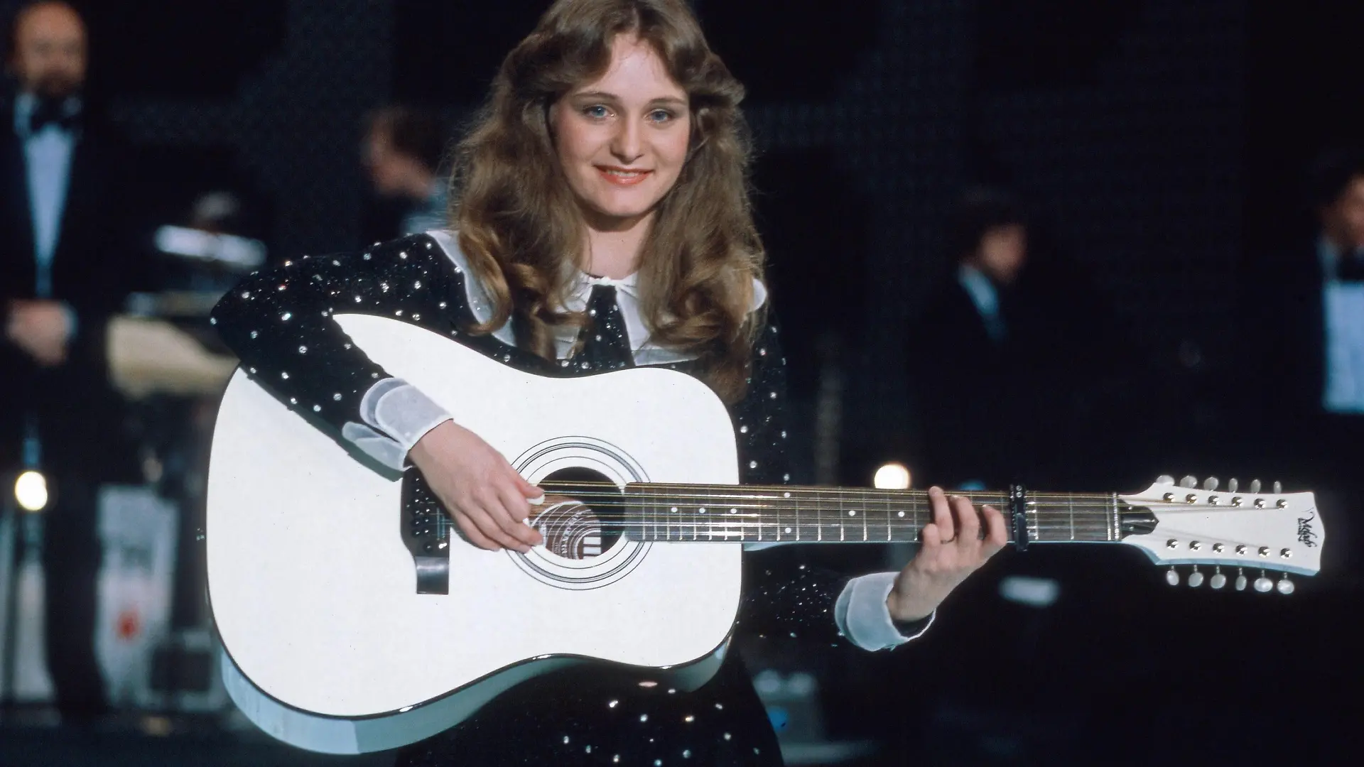 Nicole beim deutschen Vorentscheid zum Grand Prix 1982, Deutschland 1980er Jahre. UnitedArchives00021548
Nicole the German Audition to Grand Prix 1982 Germany 1980 Years UnitedArchives00021548