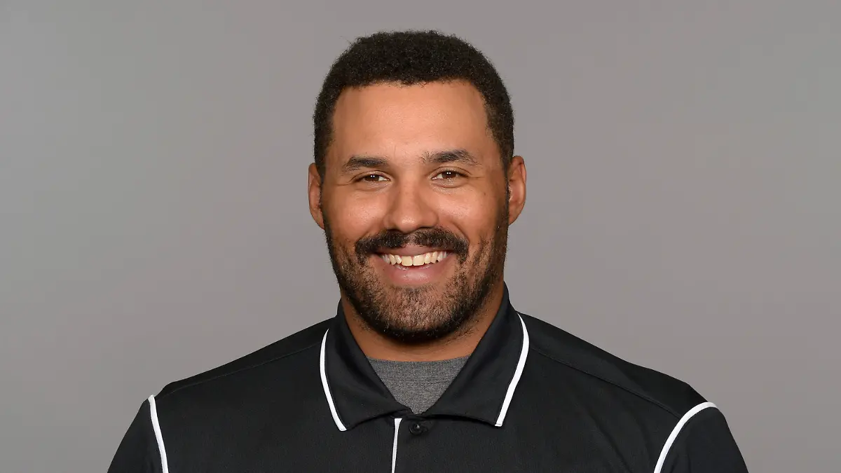 FILE - Kevin Maxen of the Jacksonville Jaguars NFL football team poses for a photo in June 2021. Maxen, an associate strength coach with the Jaguars, has become the first male coach in a major U.S.-based professional league to come out as gay. Maxen spoke about his sexual orientation in an interview published Thursday, July 20, 2023, by Outsports. (AP Photo, File)