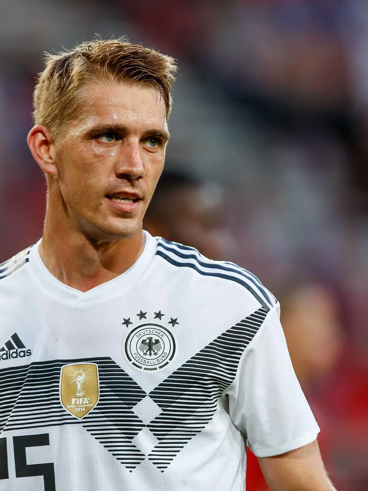 Klagenfurt, Oesterreich, 02.06.2018, Laenderspiel, Oesterreich - Deutschland, Nils Petersen (GER) schaut ( DeFodi507 *** Klagenfurt Austria 02 06 2018 Laenderspiel Oesterreich Germany Nils Petersen GER is watching DeFodi507  