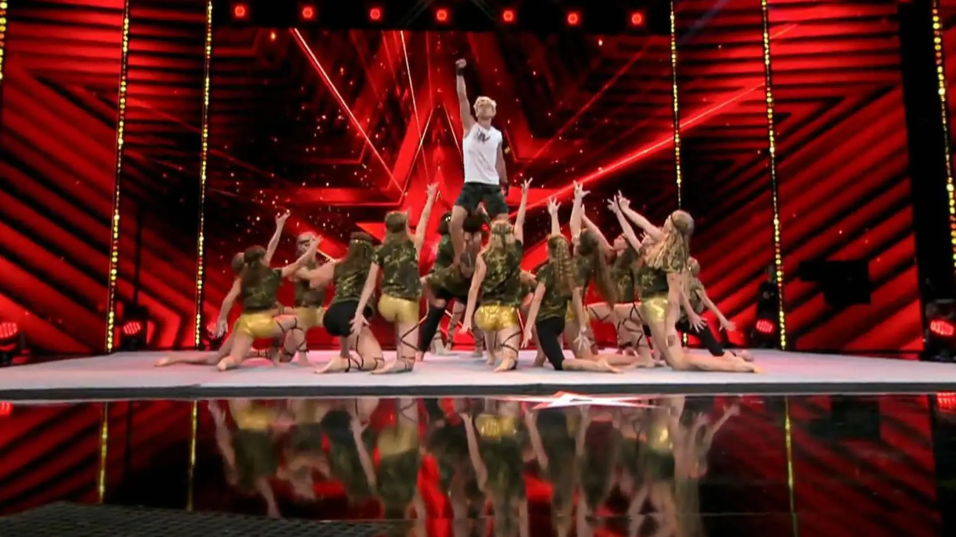 Aus Sportakrobatik wird eine ganz große Show Damit hat die Jury nicht gerechnet