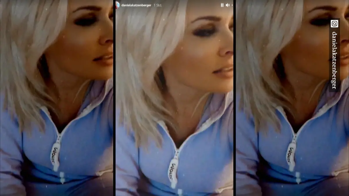 Daniela Katzenberger zeigt ihr Naturhaar Ohne Extensions