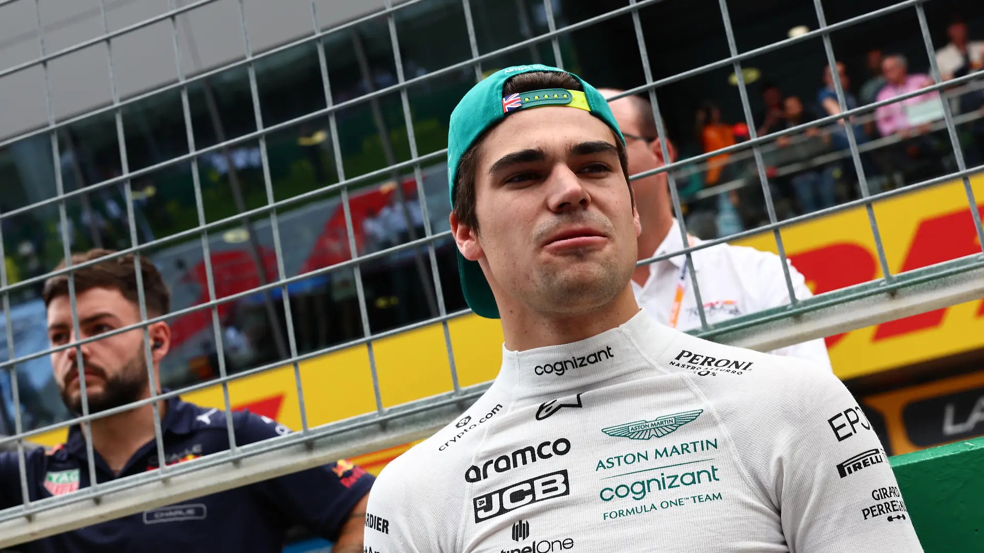 Lance Stroll (CDN) Aston Martin F1 Team.
10.07.2022. Formula 1 World Championship, Rd 11, Austrian Grand Prix, Spielberg, Austria, Race Day.
- www.xpbimages.com, EMail: requests@xpbimages.com © Copyright: Batchelor / XPB Images / action press