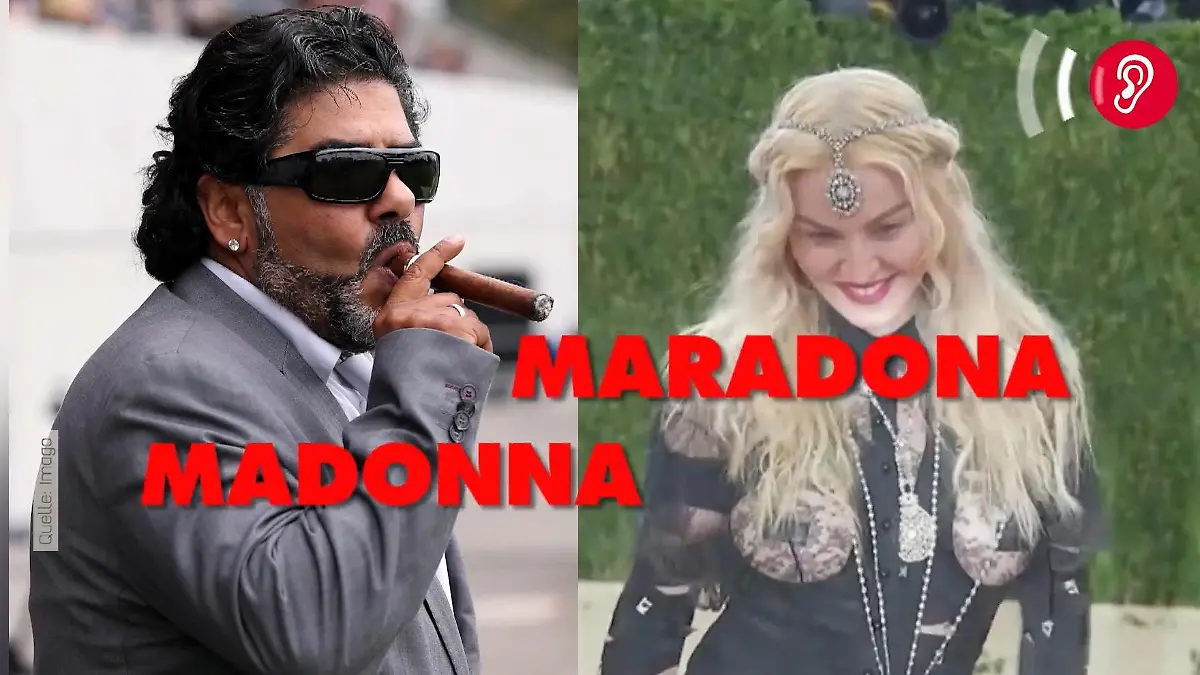 Twitter-Nutzer trauern um Sängerin Madonna Namensverwechslung nach Diego Maradonas Tod