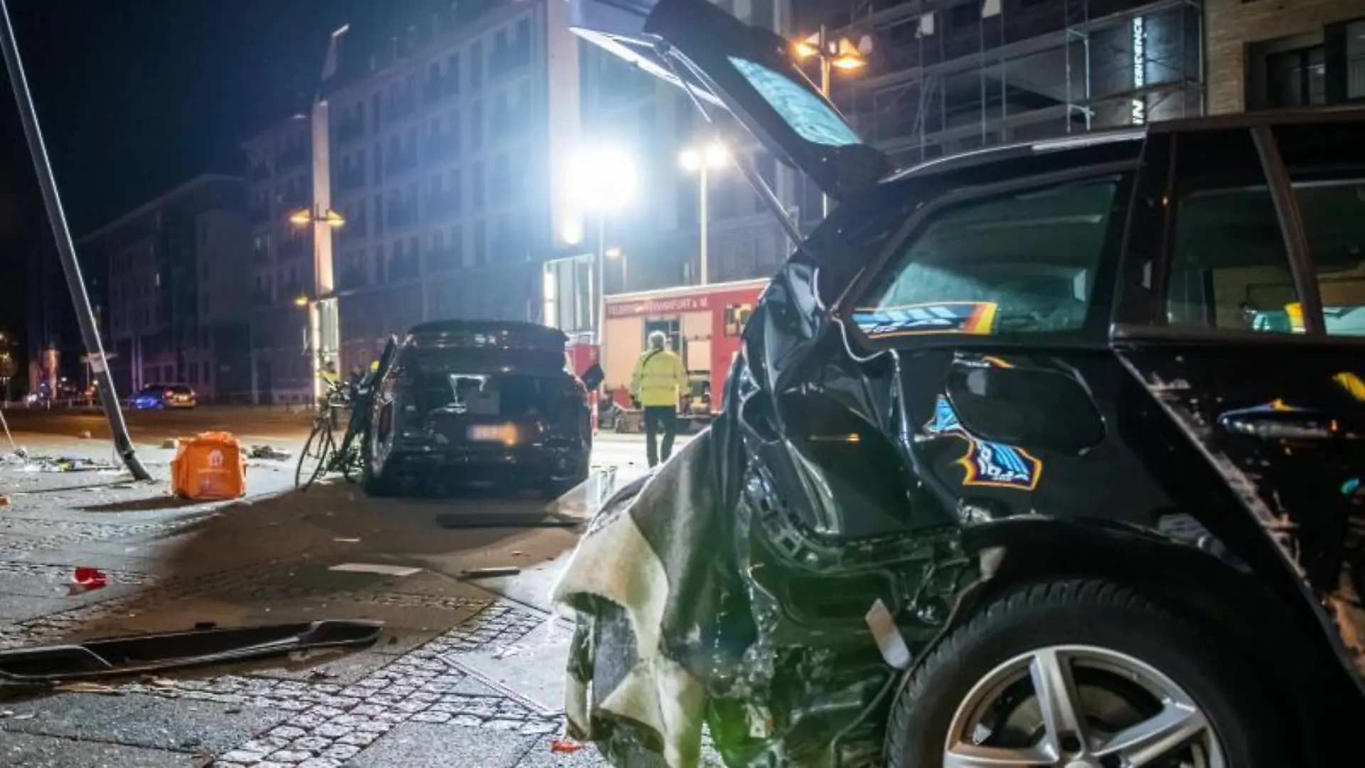 Pkw Unfall in Frankfurt/Main
