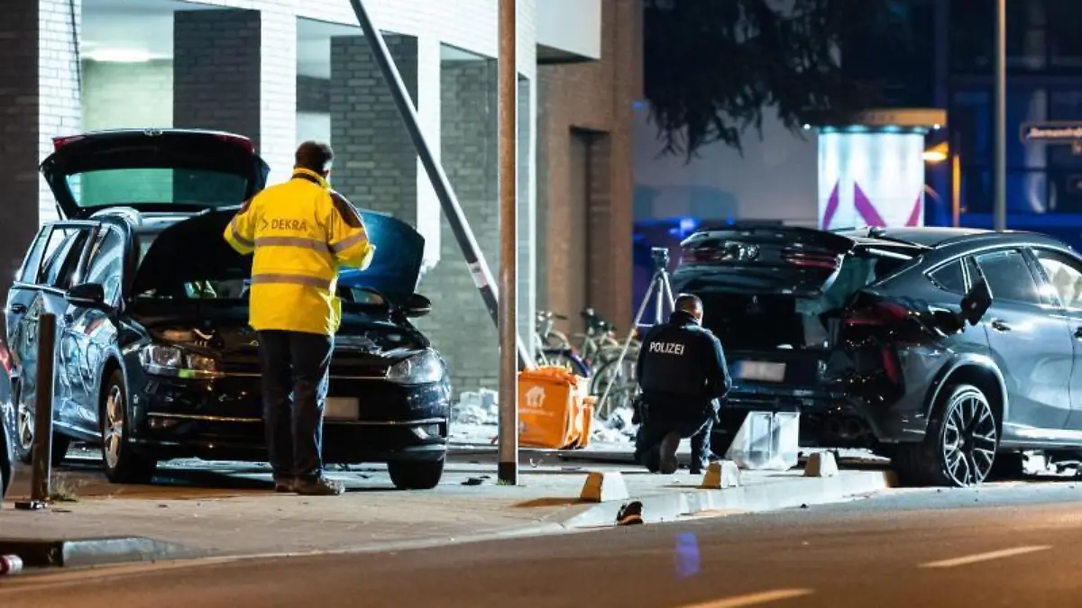 Pkw Unfall in Frankfurt/Main