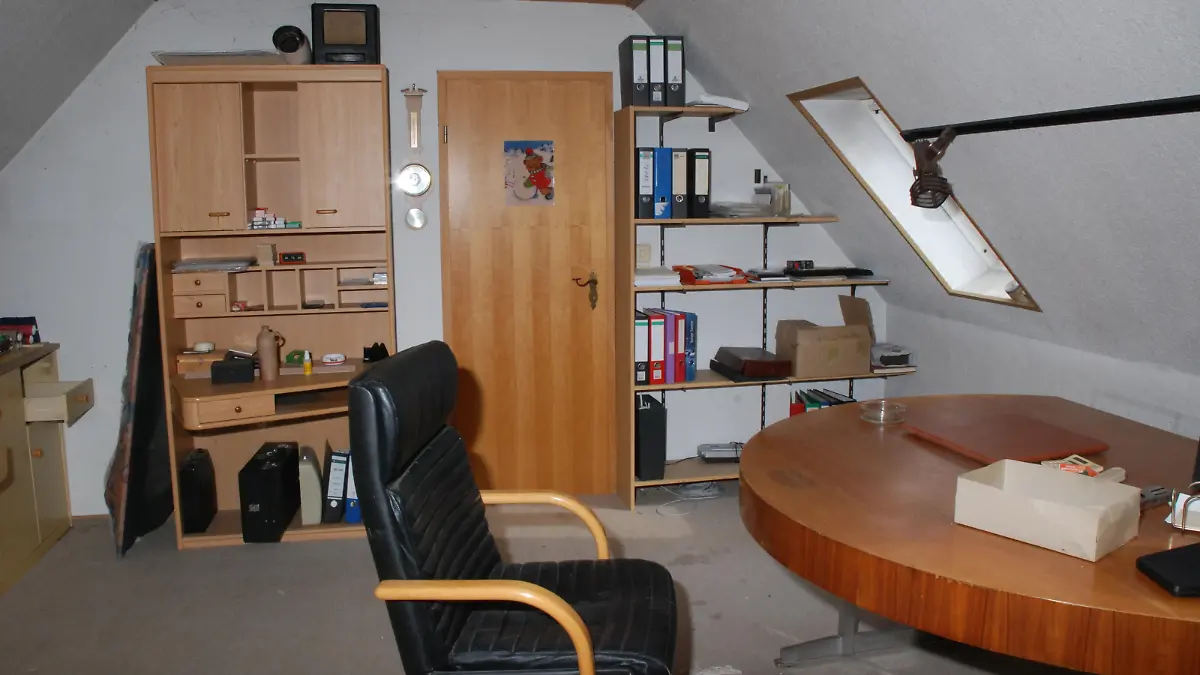 Das "geheime Zimmer" des Kurt-Werner Wichmann.