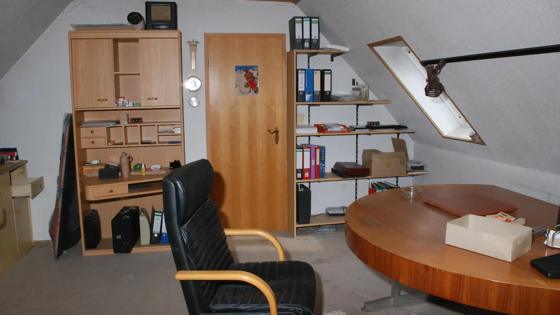 Das "geheime Zimmer" des Kurt-Werner Wichmann.