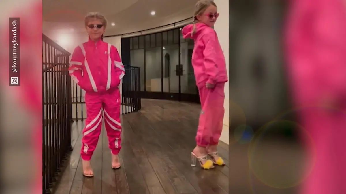 Penelope Disick (8) rockt den Laufsteg Mama  Kourtney Kardashians gute Gene?