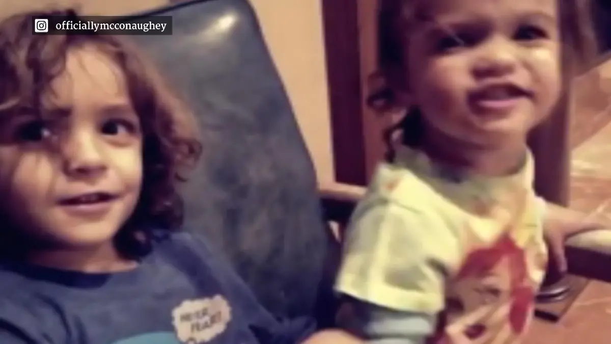 Matthew McConaughey: Süße Geburtstags-Aufnahmen seiner Kids Ein Ständchen für Daddy