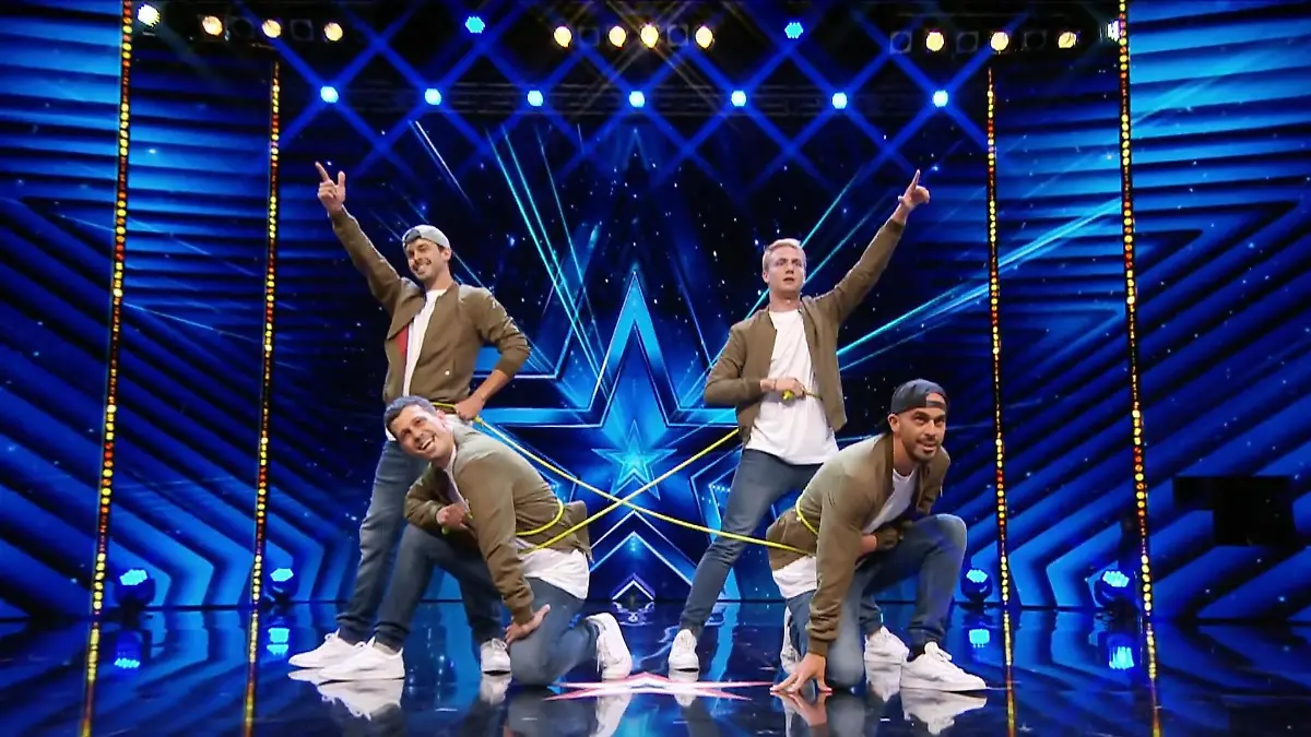 Diese vier Jungs machen aus Seilspringen eine geile Show Sie wollen auf den Supertalent-Thron springen