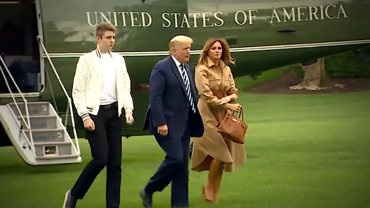 Wie der Ausgang der US-Wahl sein Leben beeinflusst Mysteriöser Barron Trump
