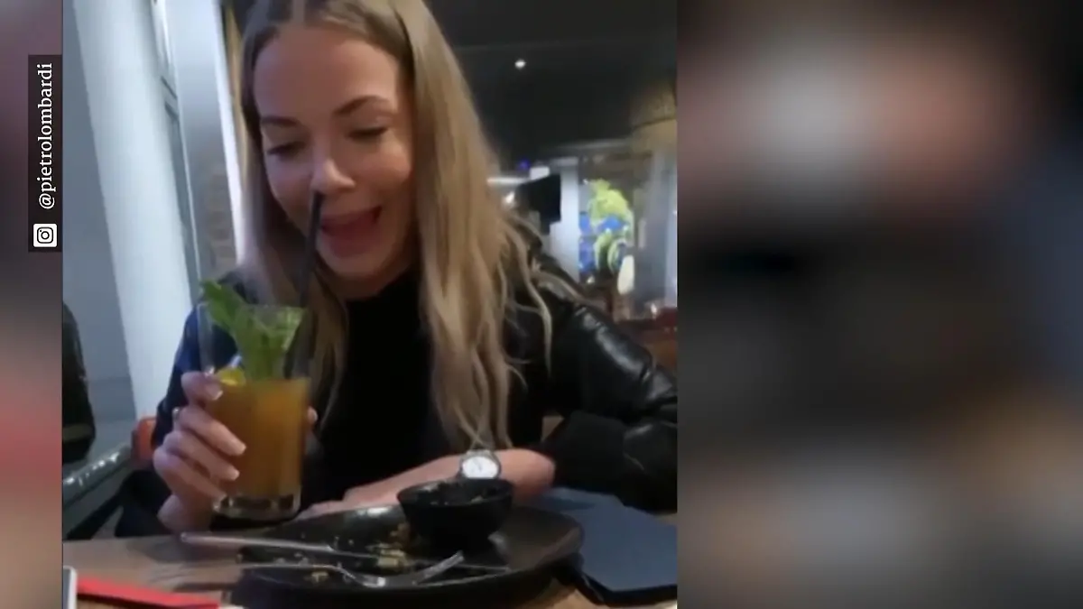 Dabei erwischt Pietro seine Laura "Fauxpas" beim Dinner
