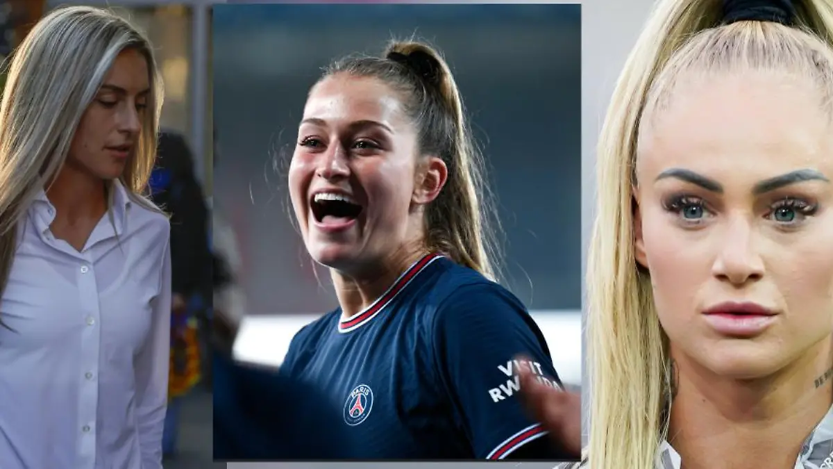 Alexia Putellas, Jordyn Huitema und Alisha Lehmann sahnen ordentlich Kohle ab.