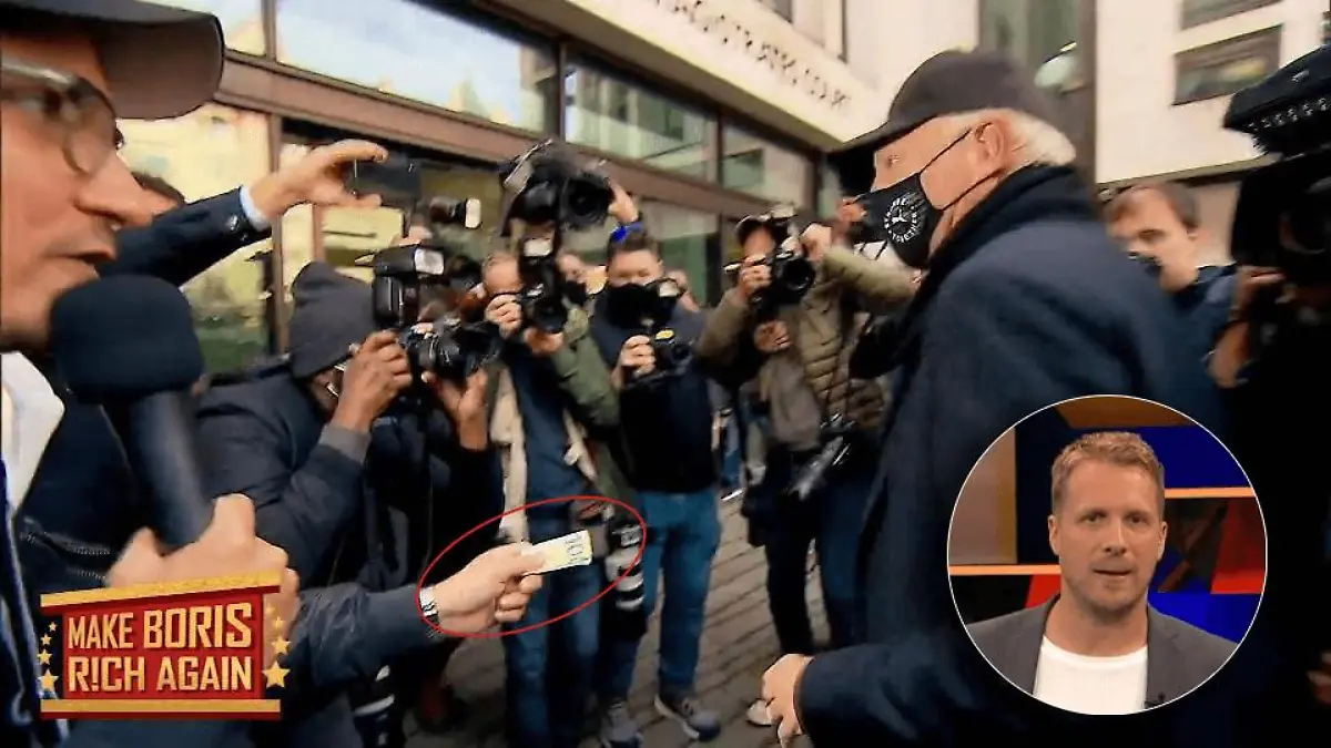 Reporter Daniel will Boris Becker Geld zuschustern Freundschaftsdienst in (Gerichts)Zeiten