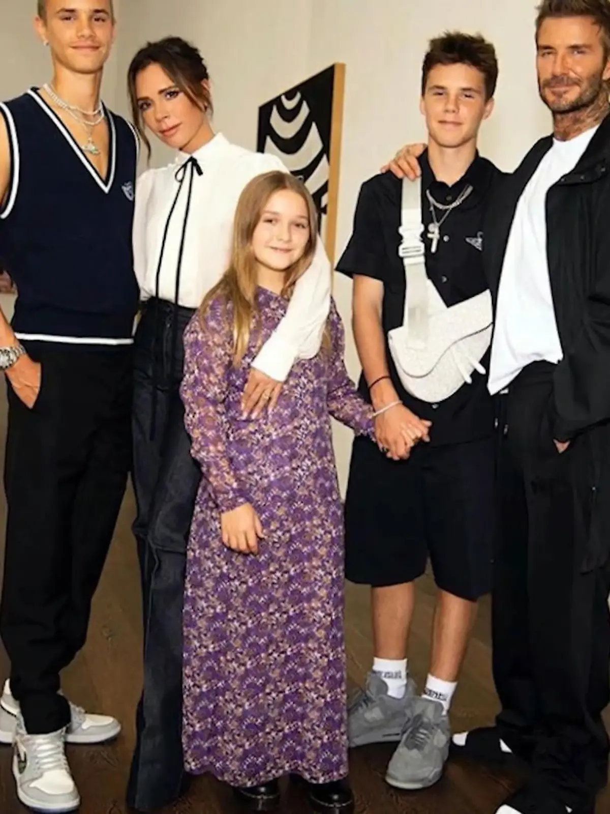 Bild zu: "Victoria Beckham: Unterstützung von der Familie"