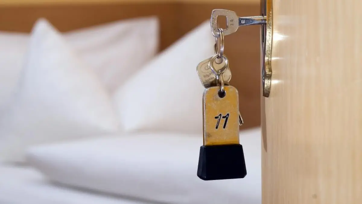 Ein Hotelzimmer