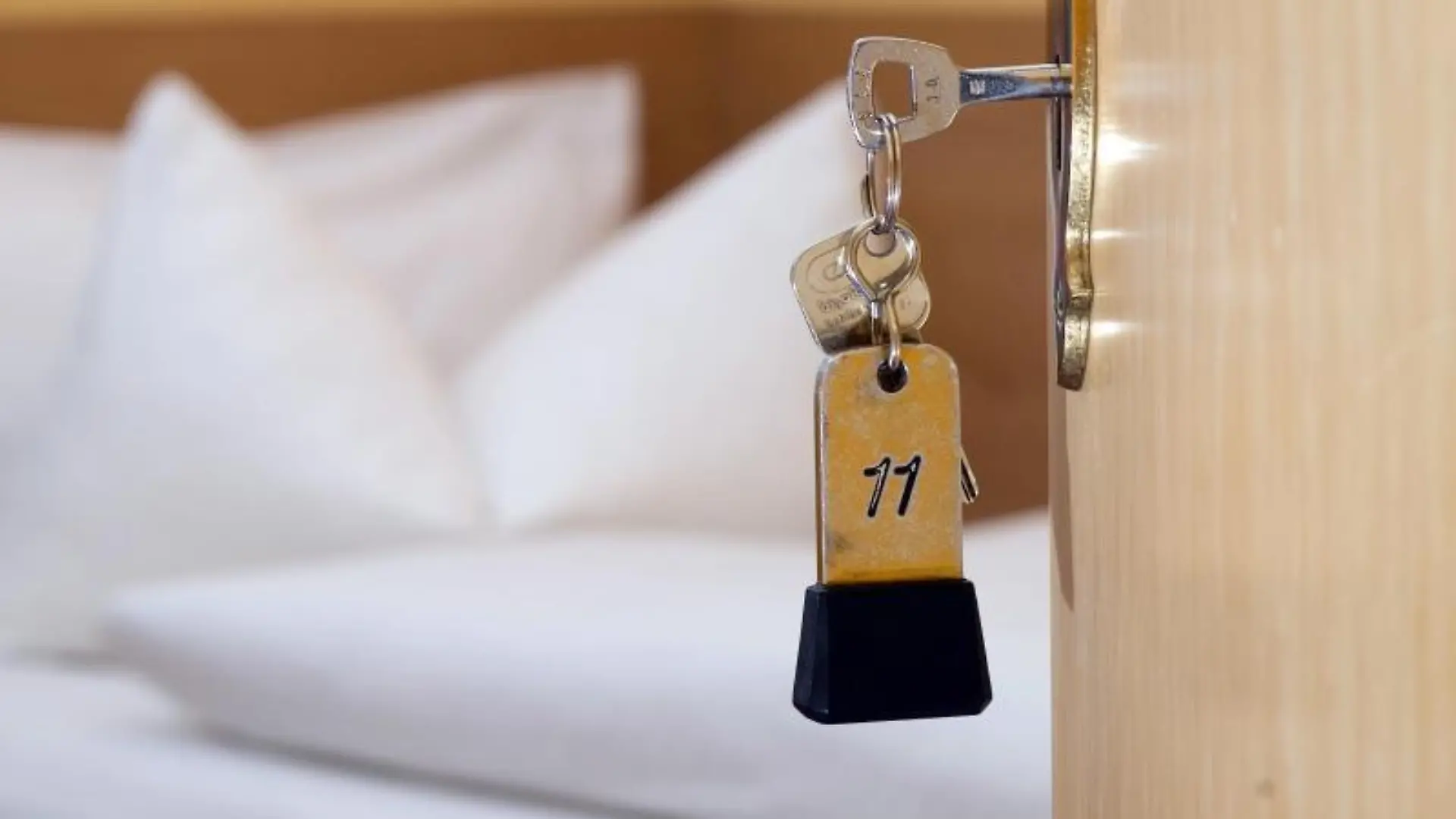 Ein Hotelzimmer