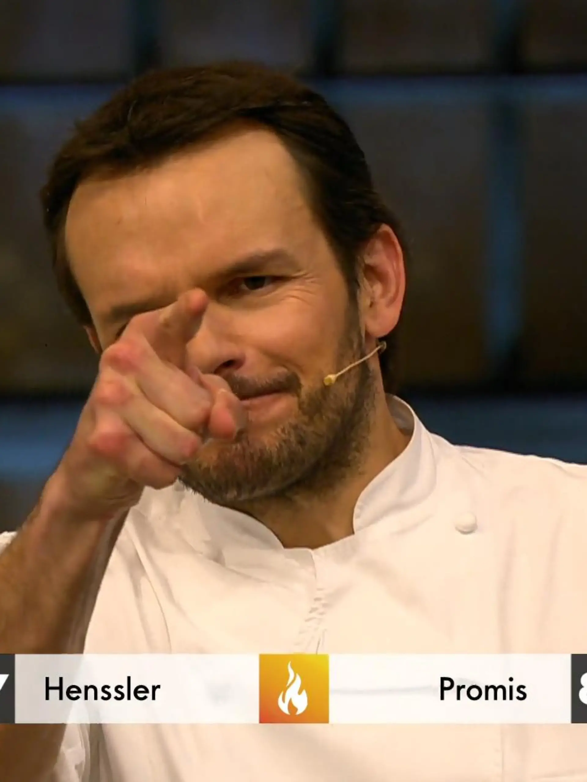 Bild zu: "Steffen Henssler arbeitet weiter an seinem Mythos der Unbezwingbarkeit."