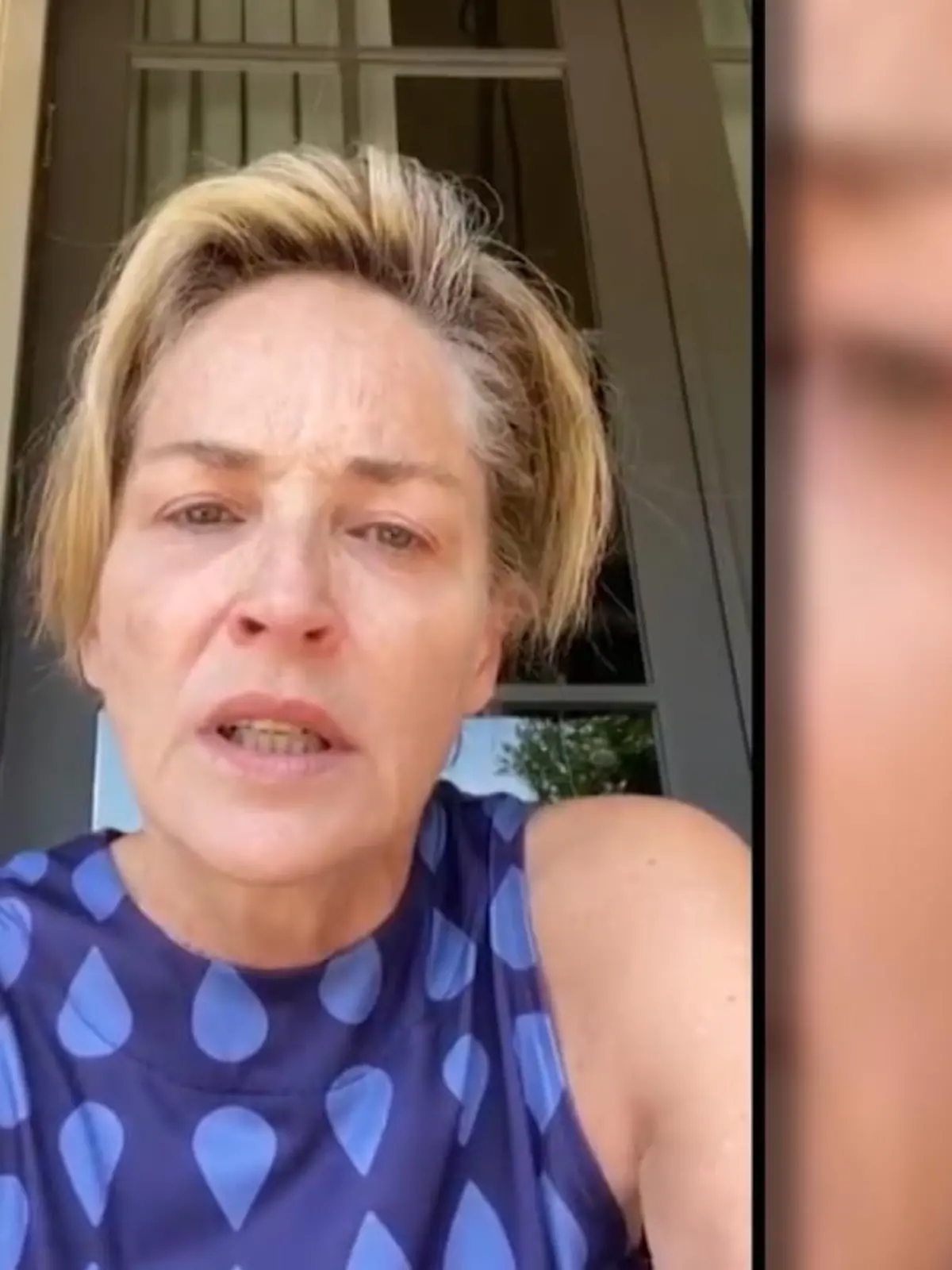 Bild zu: "Sharon Stone greift Trumps Corona-Politk an"