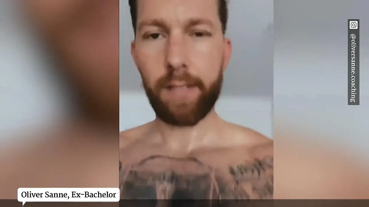 Warum sich Oliver Sanne die Nippel abklebt Ex-Bachelor hat merkwürdigen Trick