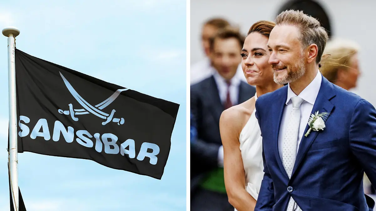 Christian Lindner und seine Franca Lehfeldt haben in der Sansibar auf Sylt Hochzeit gefeiert.