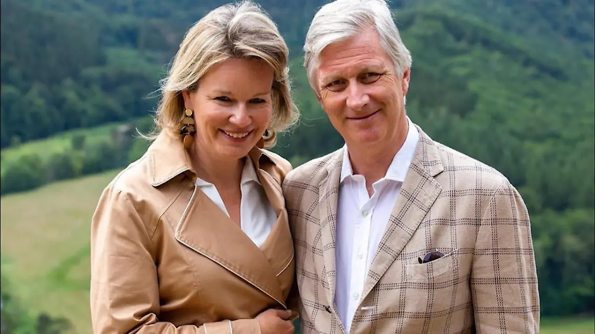 So herrlich normal sind die belgischen Royals Mit der Familie auf Wandertour