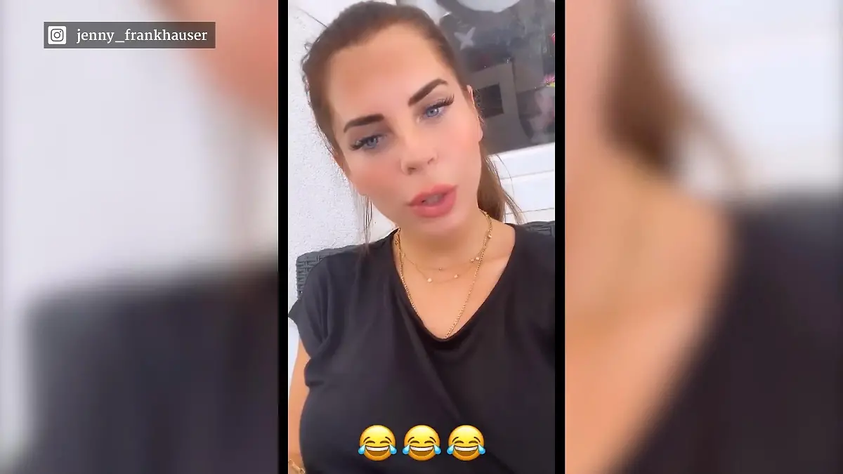 Jenny Frankhauser zeigt ihr echtes Gewicht Jenny Frankhauser: „Ihr könnt mich kreuzweise“