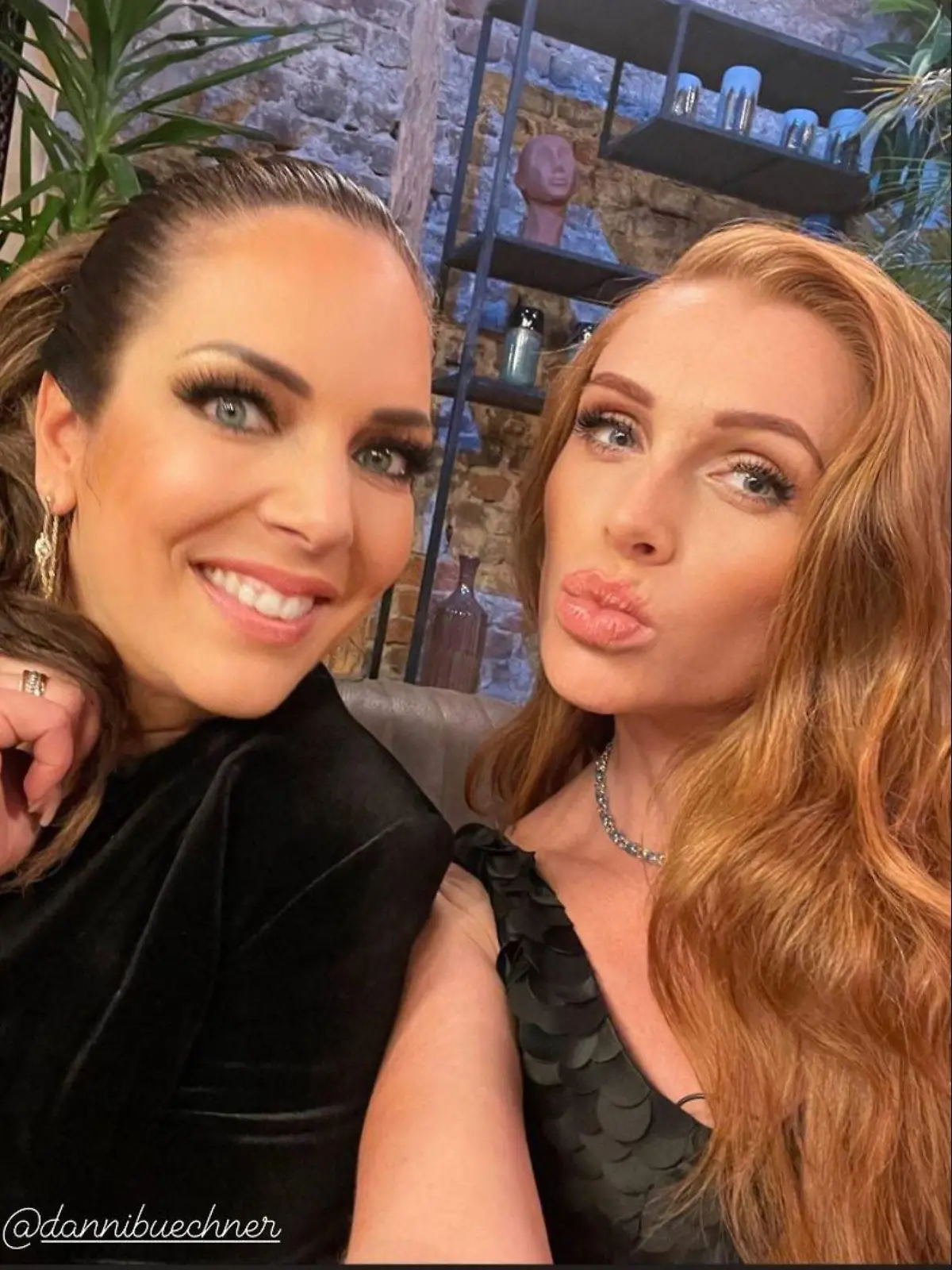 Danni Büchner und Georgina Fleur im Januar 2022