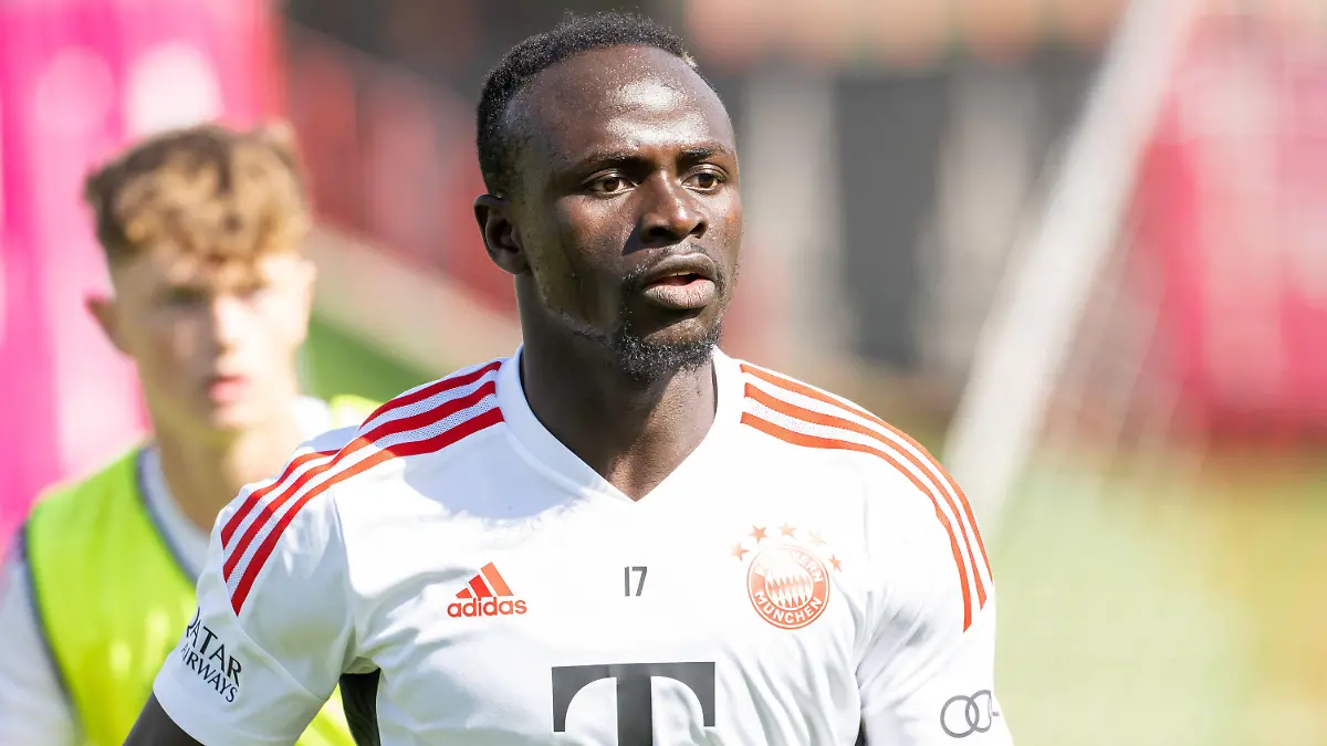 08.07.2022, Bayern, München: Fußball: Bundesliga, Training FC Bayern München, Neuzugang Sadio Mané. Foto: Peter Kneffel/dpa +++ dpa-Bildfunk +++