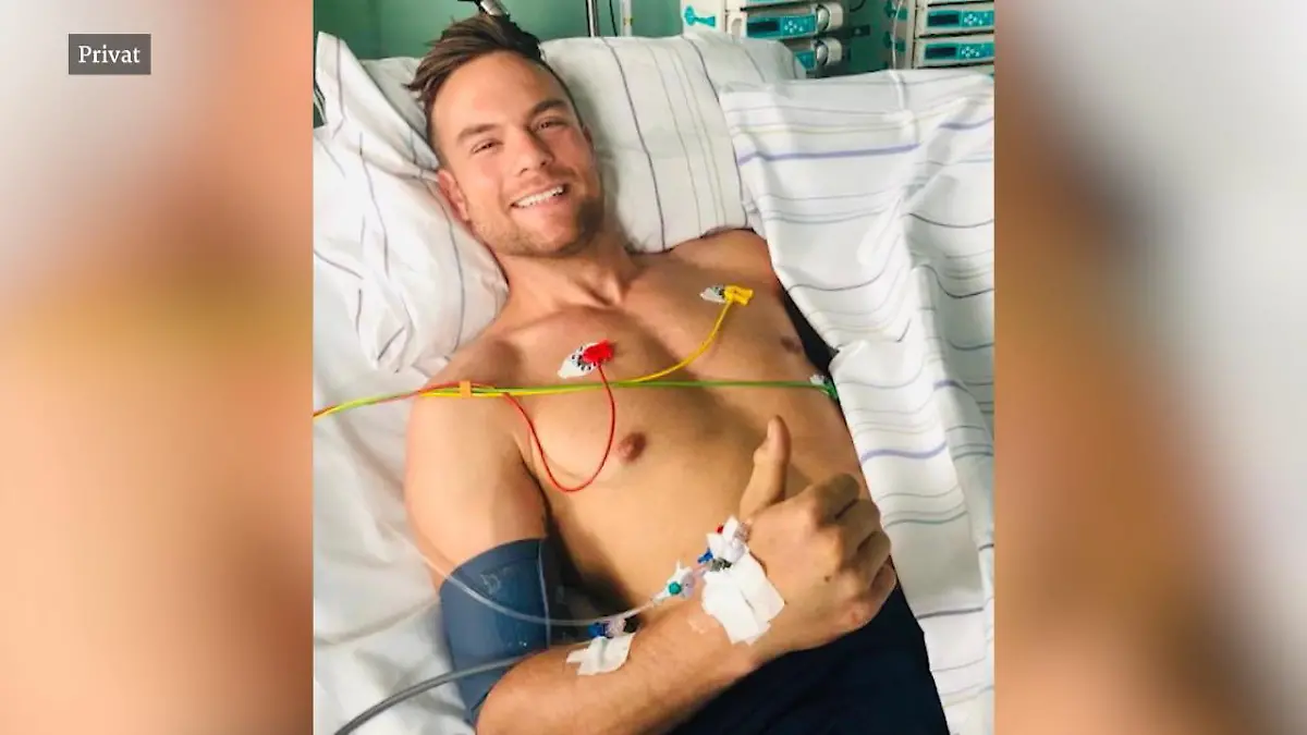 Sebastian Preuss bekommt Genesungswünsche Ex-Bachelor im Krankenhaus