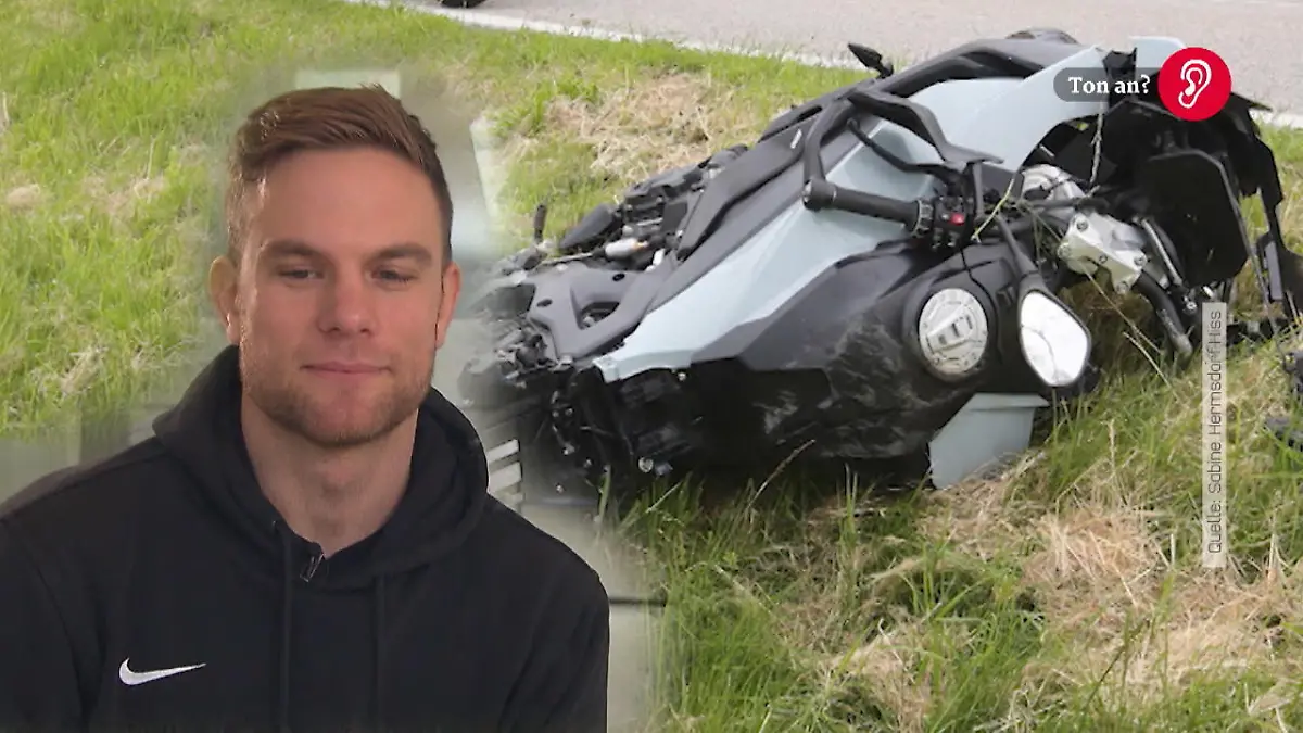 So erleben die Ersthelfer seinen schlimmen Unfall Bachelor Sebastian Preuss verunglückt