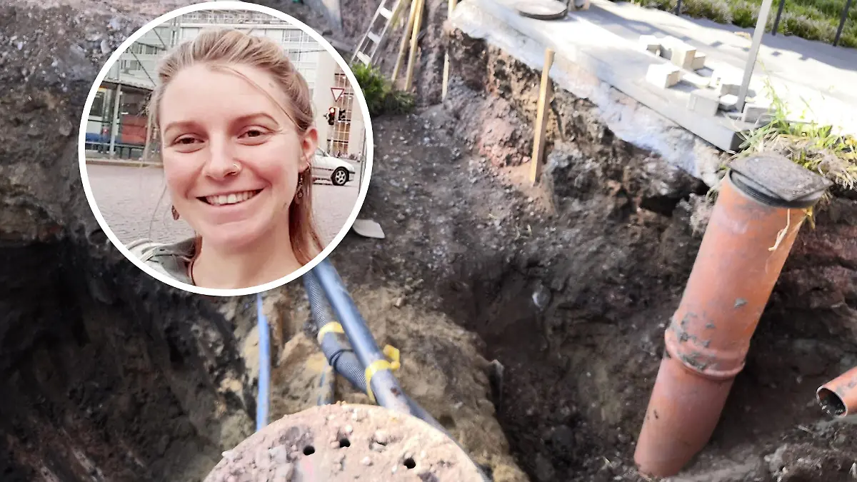 Yolanda Klug aus Leipzig wird vermisst - fiel sie in diese Grube?