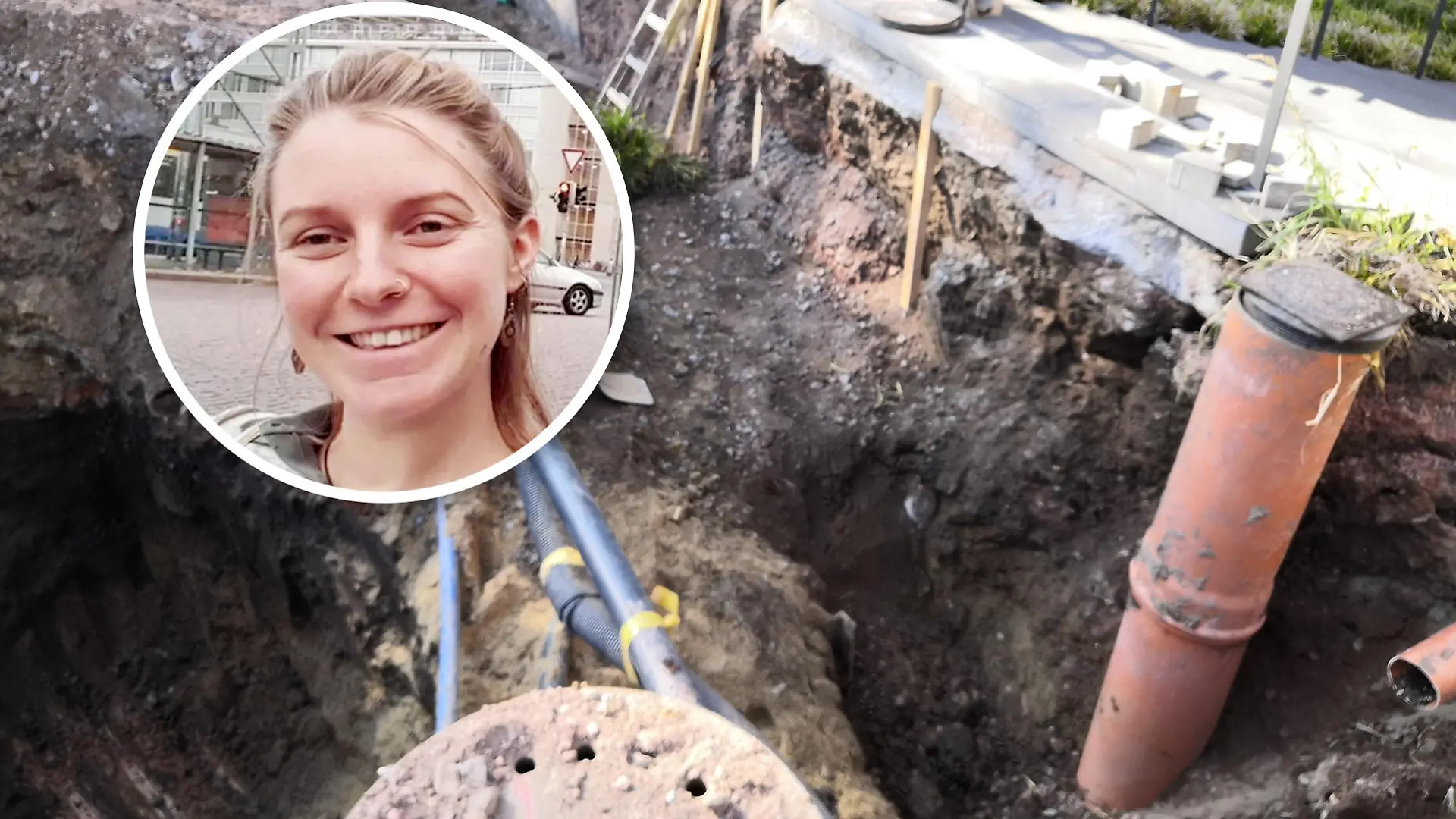 Yolanda Klug aus Leipzig wird vermisst - fiel sie in diese Grube?