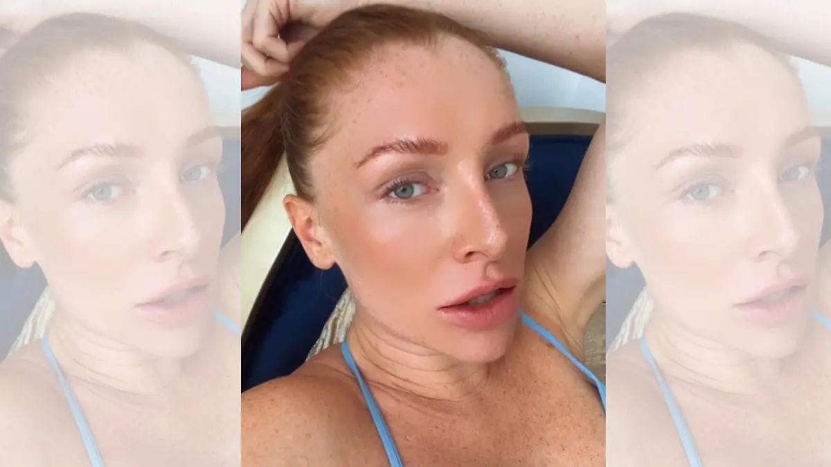 Georgina Fleur bei einer Insta-Fragerunde im Juli 2023