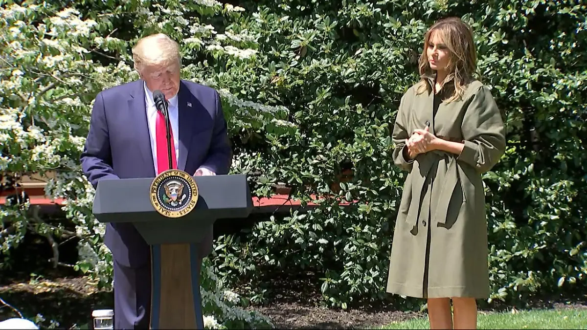 Die Top-3-Fails von Melania Trump Die First Lady wird 50