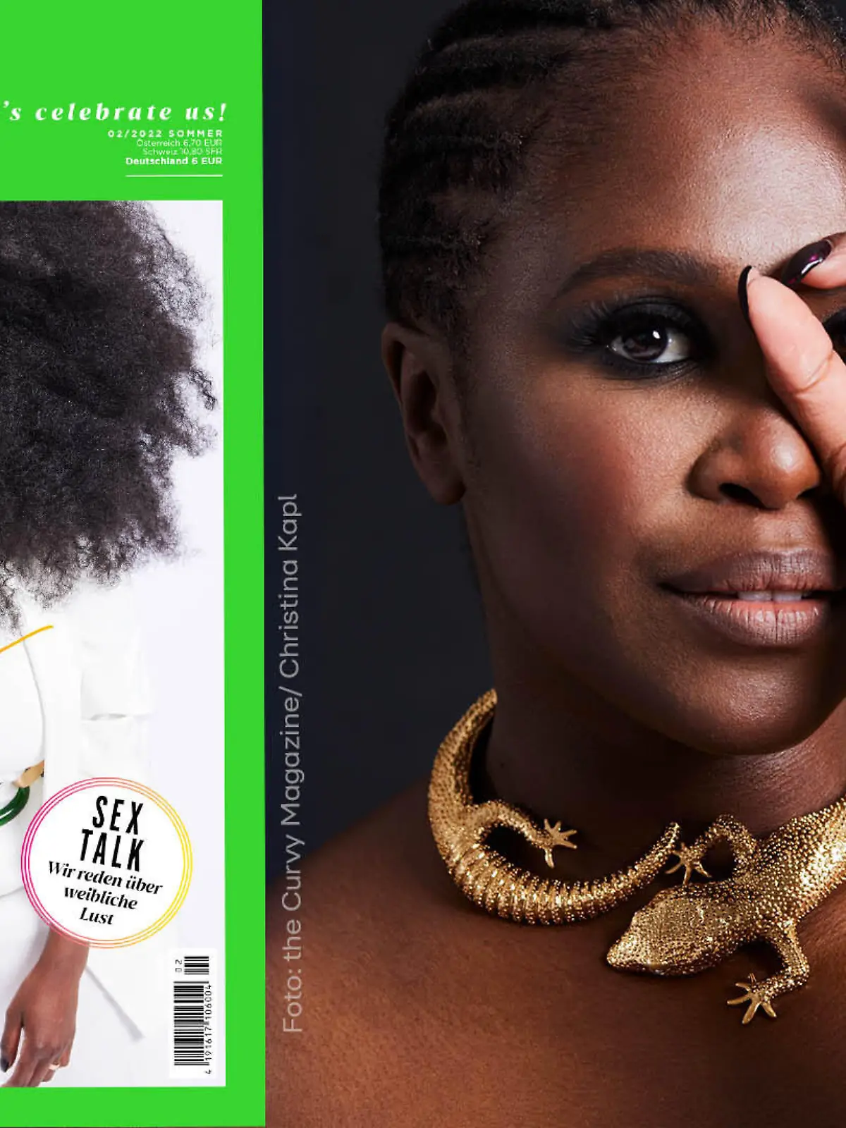 "Let's Dance"-Jurorin Motsi Mabuse auf dem Cover von "the Curvy Magazine".
