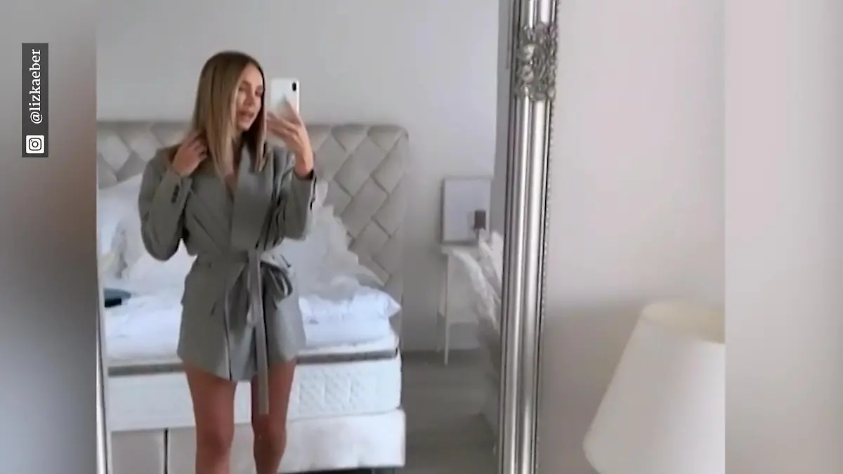 10 cm ab! Liz Kaeber schneidet sich selbst die Haare kurz Liz Kaeber: Aus Wallemähne wird Longbob