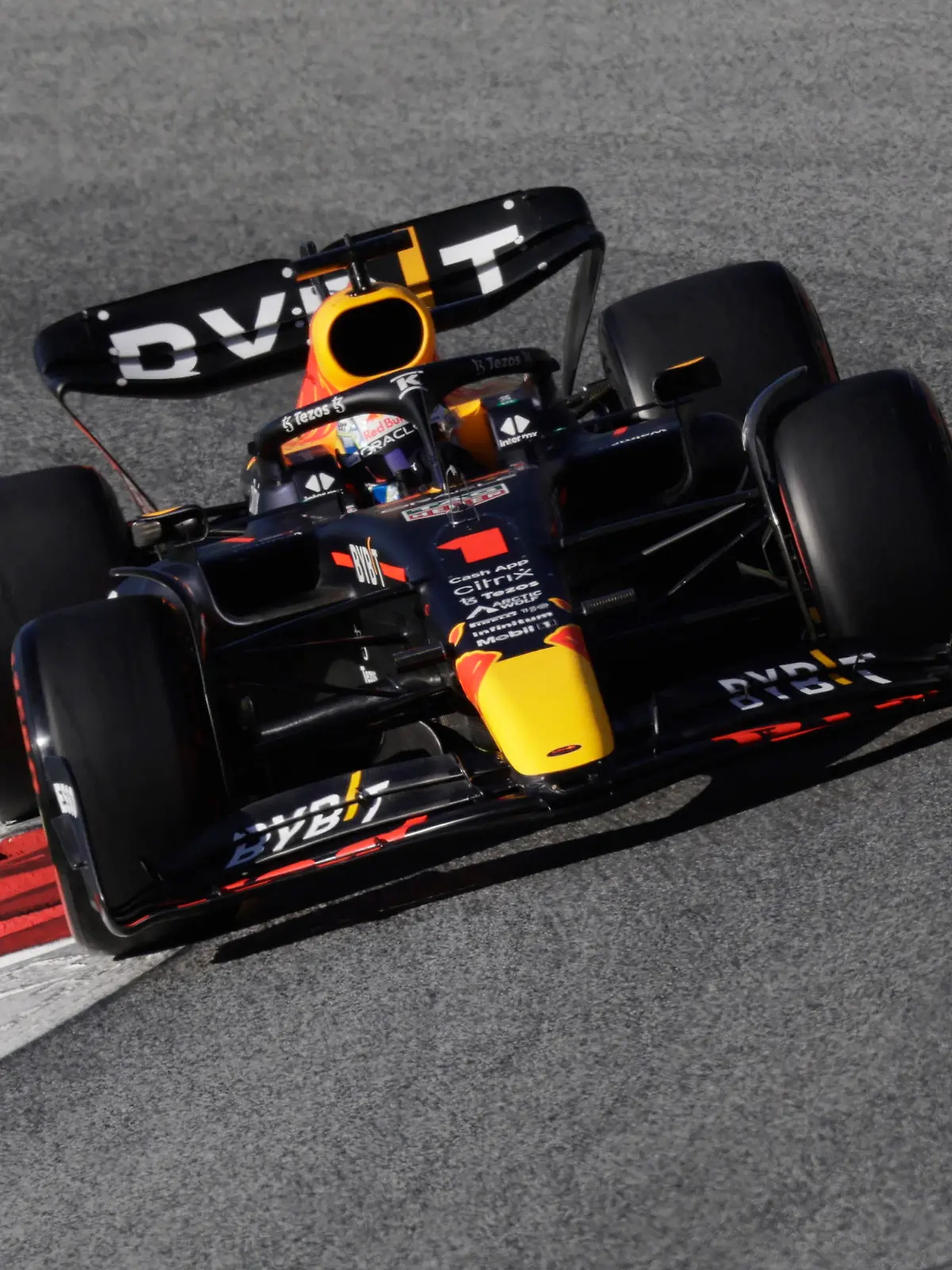 Formula One F1 - Austrian Grand Prix - Red Bull Ring, Spielberg, Austria - July 8, 2022 Red Bull's Max Verstappen in action during qualifying REUTERS/Leonhard Foeger